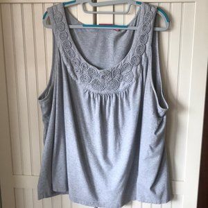 Gray 3x Elle Tank
